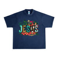 Navy all my hope is in jesus Urban Heavy Tee - Jasminsmagicworld