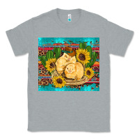 Heather Grey western chicks coop animals sunflowers cactus serape leopard turquoise Classic Tee - Artiststas