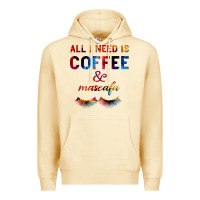 Pina Colada All I Need Is Coffee And Mascara Premium Hoodie - Bettercallsaul
