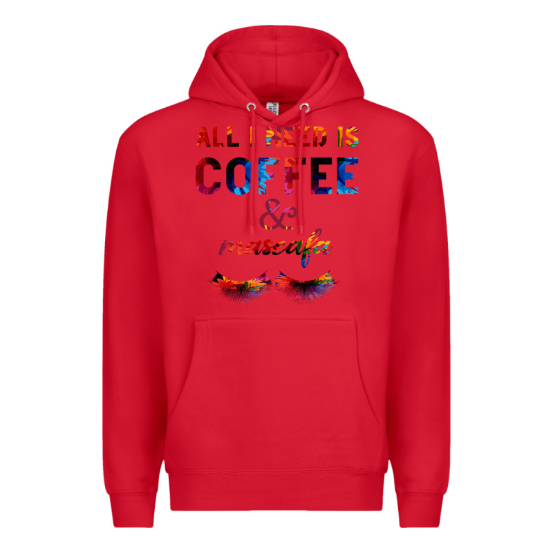 All I Need Is Coffee And Mascara Premium Hoodie by Bettercallsaul | Teevron