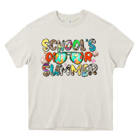 Cream school's out for summer Heavy Core Tee - Zillion Design Studio