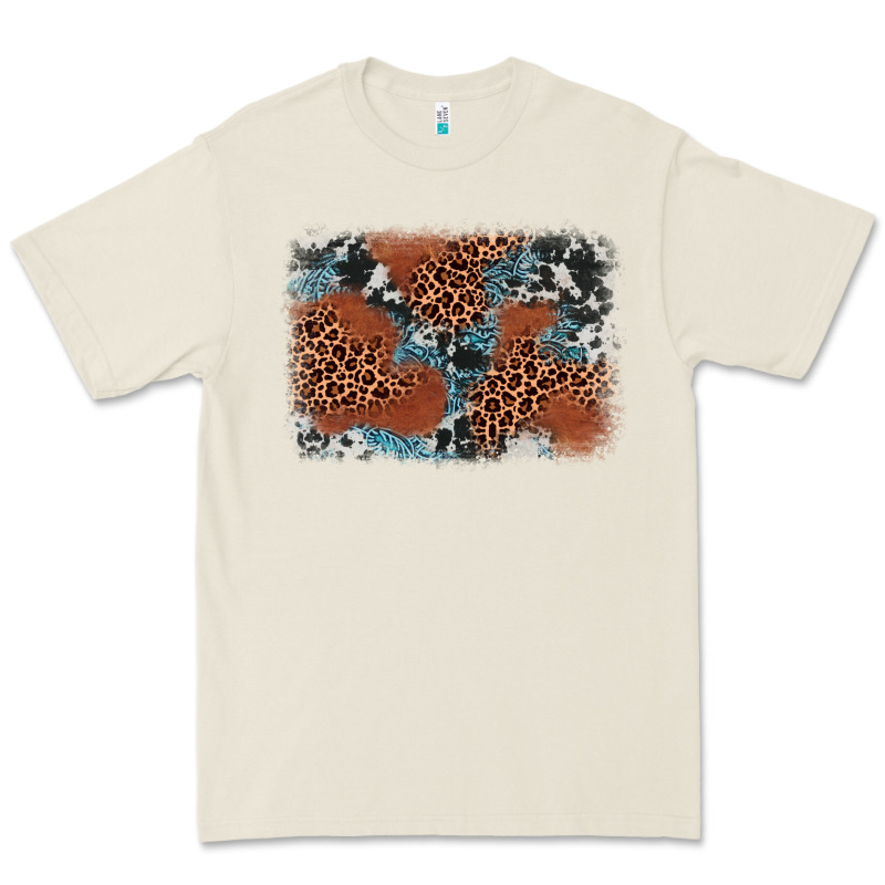 Leopard Cowhide Background Premium Tee by BarkalooDesign | Teevron