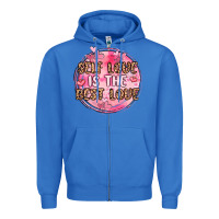 True Royal self love is the best love Zipper Hoodie - MaliasSmallBusiness