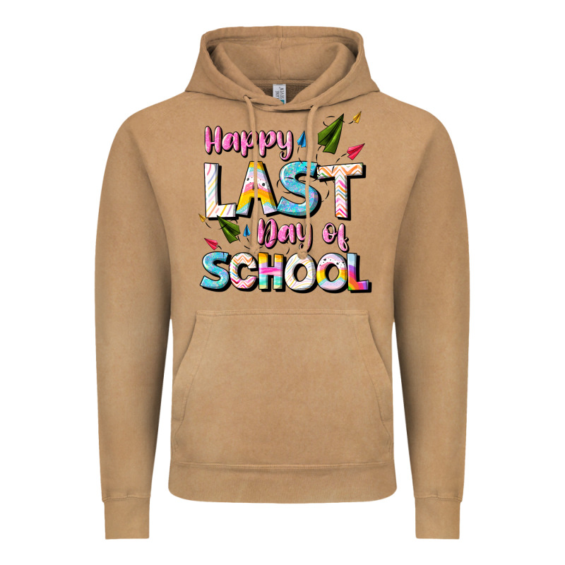 Happy Last Day Of School Vintage Hoodie by JahusDesignShop | Teevron
