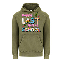 Vintage Olive happy last day of school Vintage Hoodie - JahusDesignShop