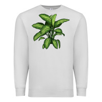 Dove Grey Dumb Cane Premium Sweatshirt - LillyAllenDesigns