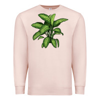 Pale Pink Dumb Cane Premium Sweatshirt - LillyAllenDesigns