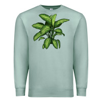 Seafoam Dumb Cane Premium Sweatshirt - LillyAllenDesigns