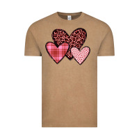Vintage Coffee hearts Vintage Tee - JahusDesignShop