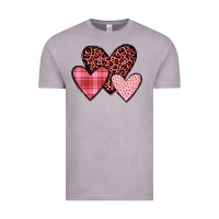 Vintage Zinc hearts Vintage Tee - JahusDesignShop