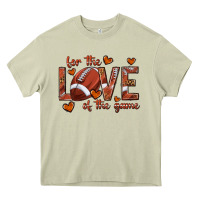Mossy for the love of the game football Heavy Core Tee - texasbilliewilder