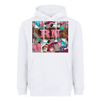 White rn Heavyweight Hoodie - LillyAllenDesigns