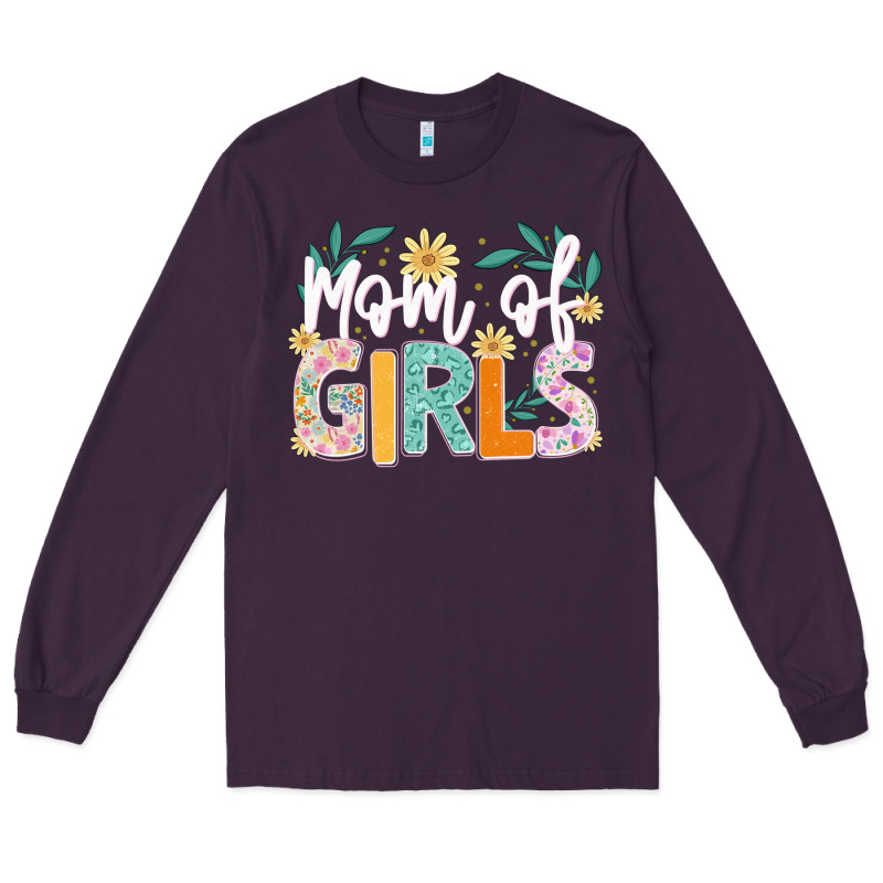 Mom Of Girls Long Sleeve Tee by JahusDesignShop | Teevron