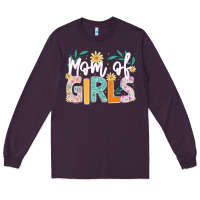 Plum mom of girls Long Sleeve Tee - JahusDesignShop