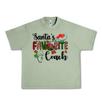 Oil Green santa's favorite coach Urban Heavy Tee - AdoDesignShop