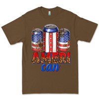 Cacao Ameri can Premium Tee - texasbilliewilder