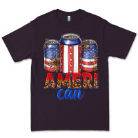 Plum Ameri can Premium Tee - texasbilliewilder
