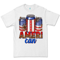 White Ameri can Premium Tee - texasbilliewilder