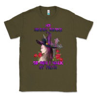 Army Green my broom broke Classic Tee - AdoDesignShop