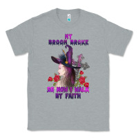 Heather Grey my broom broke Classic Tee - AdoDesignShop