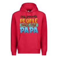Cardinal my favorite people call me papa Premium Hoodie - JahusDesignShop
