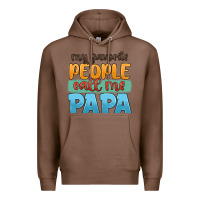 Chestnut my favorite people call me papa Premium Hoodie - JahusDesignShop