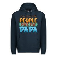 Navy my favorite people call me papa Premium Hoodie - JahusDesignShop