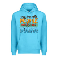 Ocean Blue my favorite people call me papa Premium Hoodie - JahusDesignShop