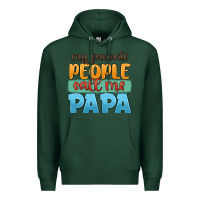 Sports Green my favorite people call me papa Premium Hoodie - JahusDesignShop