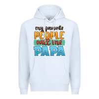 White my favorite people call me papa Premium Hoodie - JahusDesignShop