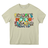 Mossy school's out for summer teacher life Heavy Core Tee - Zillion Design Studio