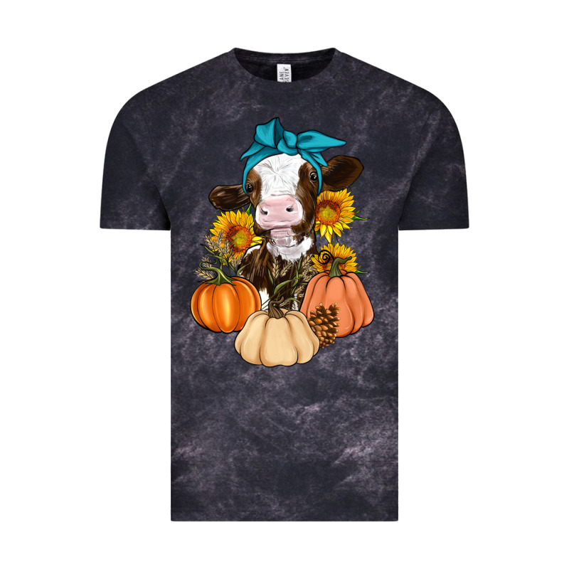 Cow Fall Pumpkin Vintage Tee by Artiststas | Teevron
