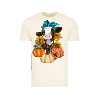Vintage Arctic Cow Fall Pumpkin Vintage Tee - Artiststas