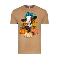 Vintage Camel Cow Fall Pumpkin Vintage Tee - Artiststas