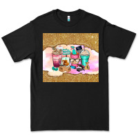 Black small business coffee cups Premium Tee - Zillion Design Studio