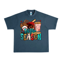 Midnight Navy 'tis the season baseball game Urban Heavy Tee - Jasminsmagicworld