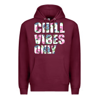 Burgundy Chill Vibes Only Premium Hoodie - Bettercallsaul