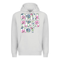 Dove Grey Chill Vibes Only Premium Hoodie - Bettercallsaul