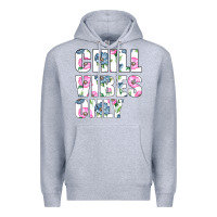 Heather Grey Chill Vibes Only Premium Hoodie - Bettercallsaul
