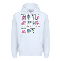 White Chill Vibes Only Premium Hoodie - Bettercallsaul