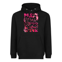 Black in october we wear pink Heavyweight Hoodie - LillyAllenDesigns