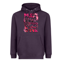 Plum in october we wear pink Heavyweight Hoodie - LillyAllenDesigns