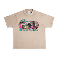 French Oak with god all things are possible race Urban Heavy Tee - AdoDesignShop