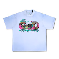 Grape Ice with god all things are possible race Urban Heavy Tee - AdoDesignShop