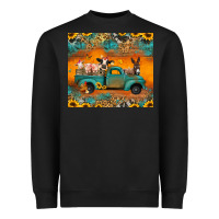 Black farm animals truck Heavyweight Sweatshirt - Jasminsmagicworld