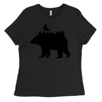 Black bear Ladies Tee - Unal Design