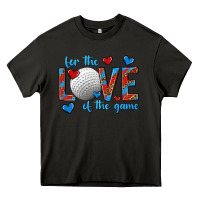 Asphalt for the love of the game hockey Heavy Core Tee - texasbilliewilder