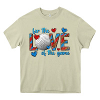 For The Love Of The Game Hockey Heavy Core Tee | Teevron