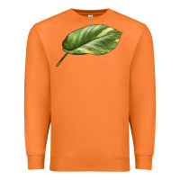 Carrot Golden Pothos Leaf Premium Sweatshirt - LillyAllenDesigns