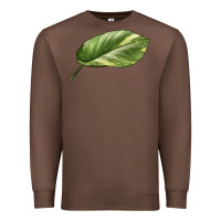 Chestnut Golden Pothos Leaf Premium Sweatshirt - LillyAllenDesigns